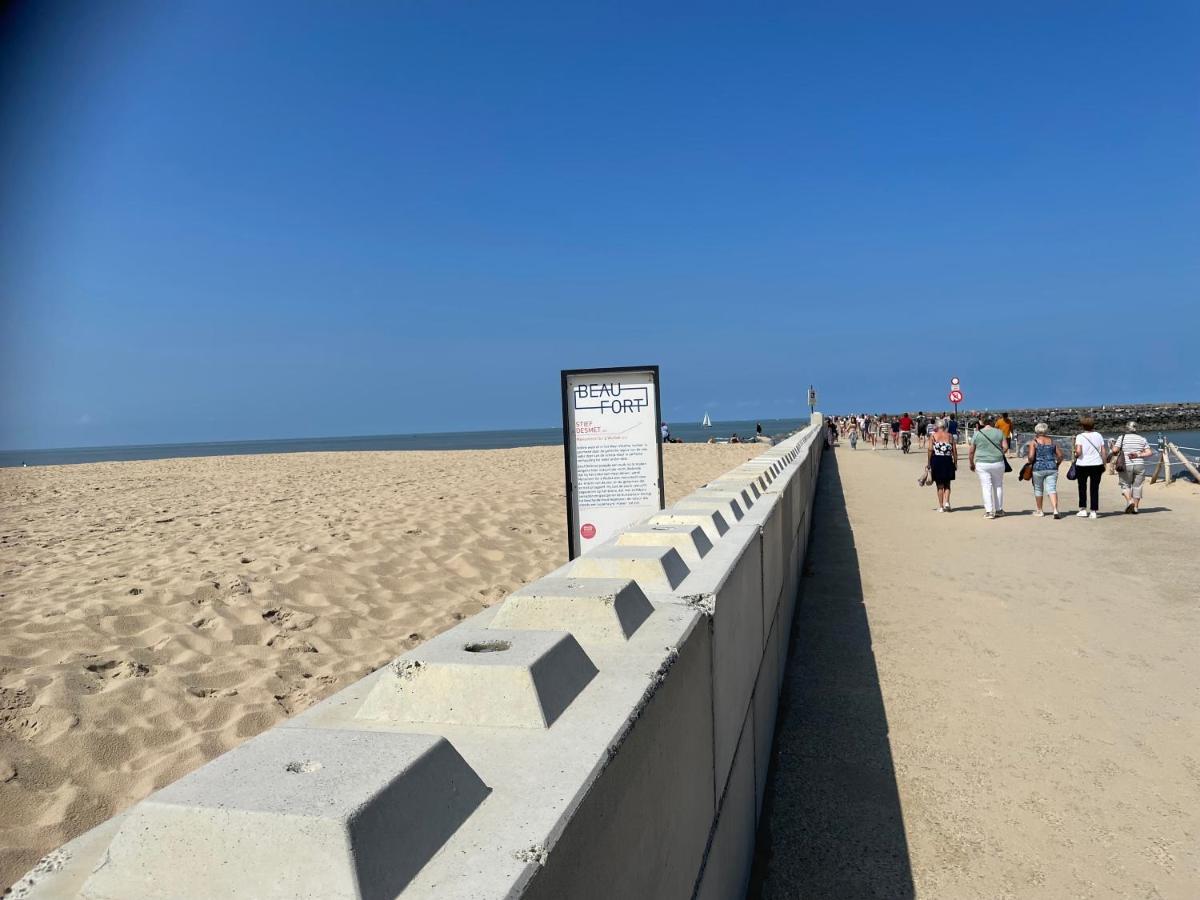 Gezellige Studio 1 Slaapkamer, 3Pers,Strand,Zee 50M Ostende Exterior foto